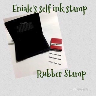 Customizable Rubber Stamp 18 Character 1-3 Line #1