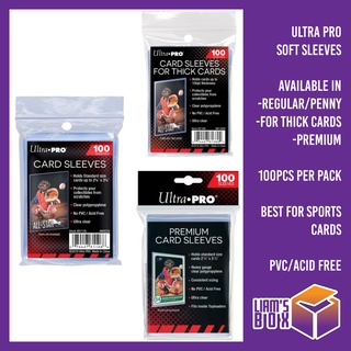 Ultra Pro Soft Sleeves 100 pieces (Penny Sleeves) for K-pop Photocard Sleeves, NBA cards and more