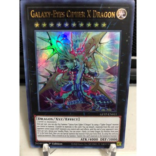 Galaxy-Eyes Cipher X Dragon 1st Edition Ultra Rare GFTP-EN011
