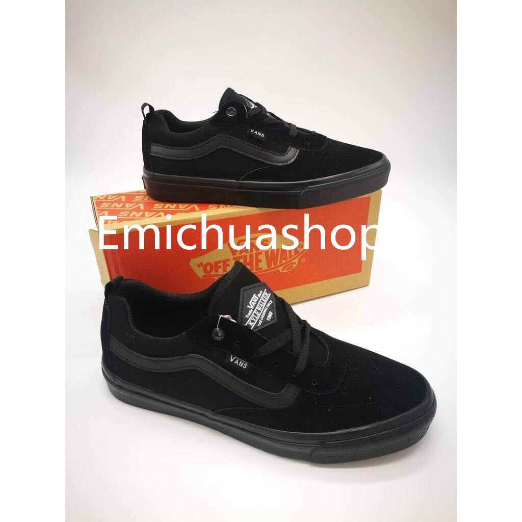 vans kyle walker all black