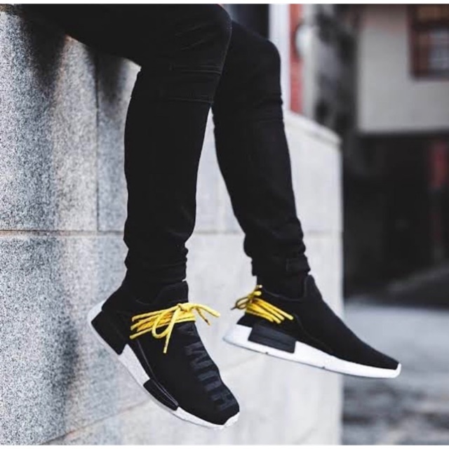 Adidas Human Race Black Yellow Shopee Philippines