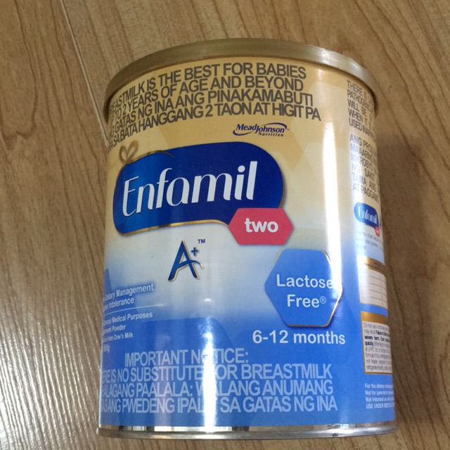 enfamil two lactose free