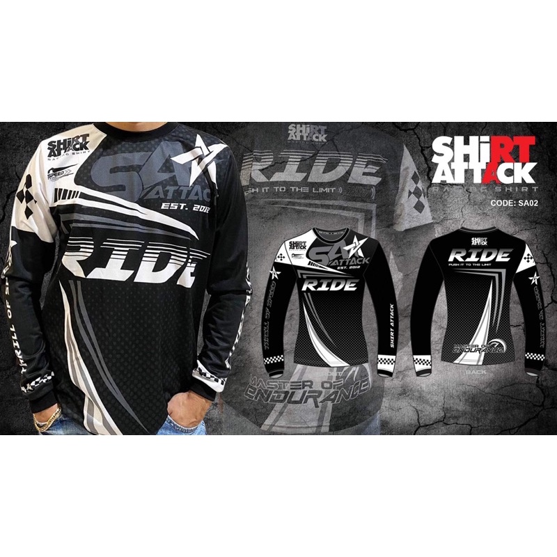 Riding Jersey Long sleeve micro cool for motorcycle riders limited