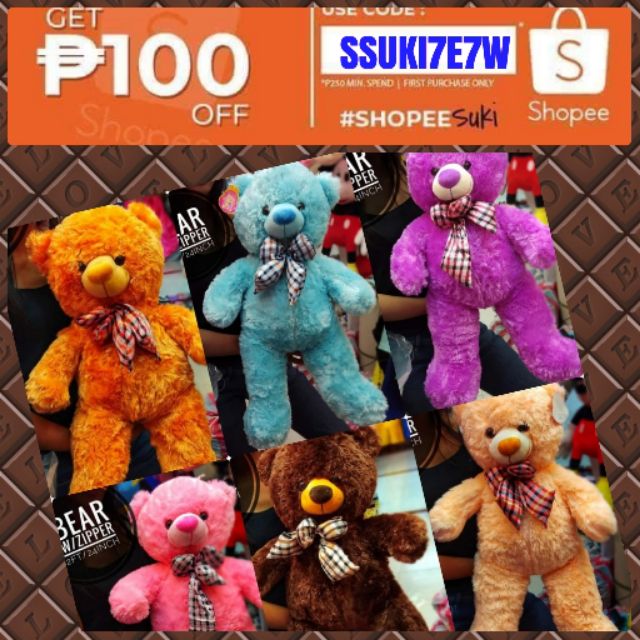 teddy bear shopee