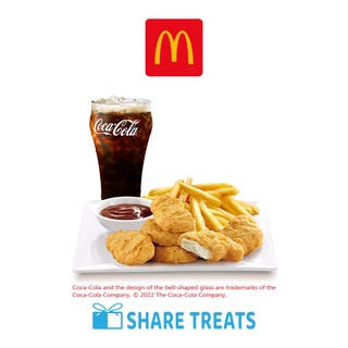 McDonald's 6-pc. Chicken McNuggets with Fries Small Meal (SMS eVoucher)