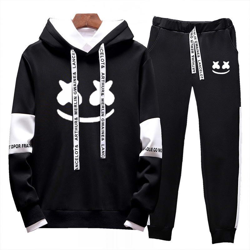 mens joggers and sweatshirt set