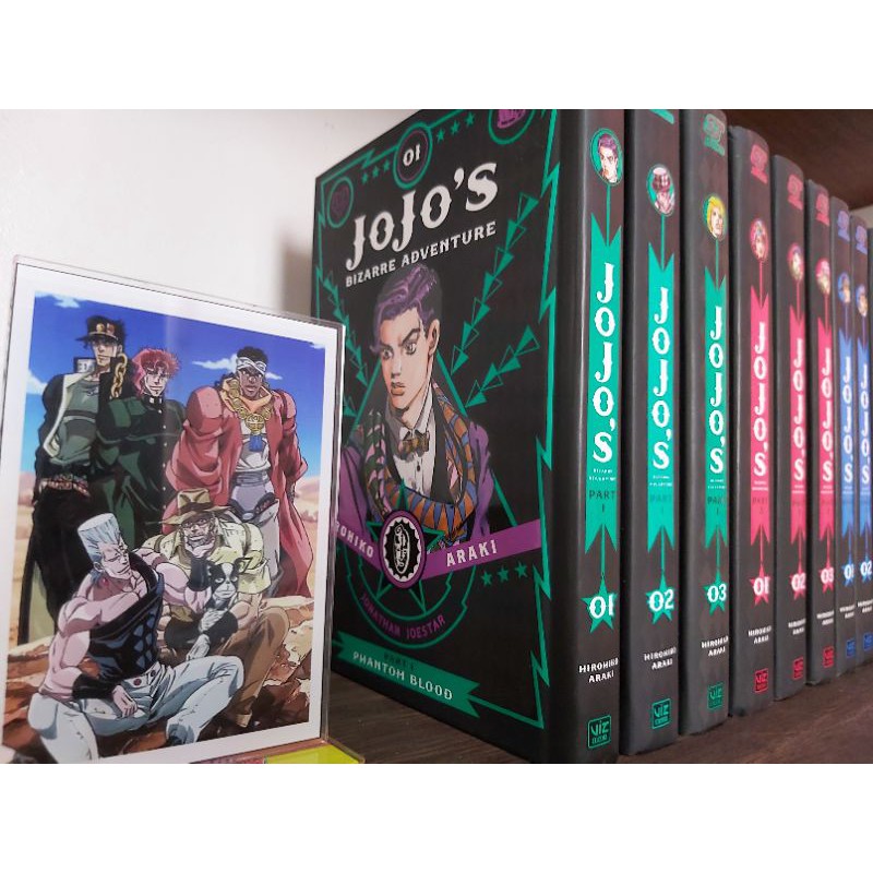 Brand New English Manga Jojo S Bizarre Adventure Hardcover Shopee Philippines