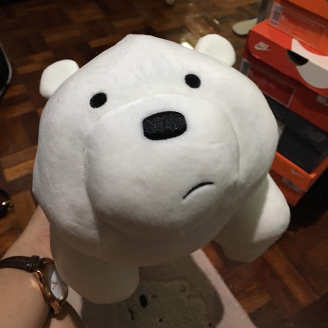 we bare bears ice bear teddy bear