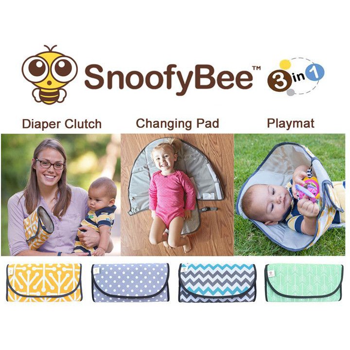 deluxe 3 in 1 changing pad