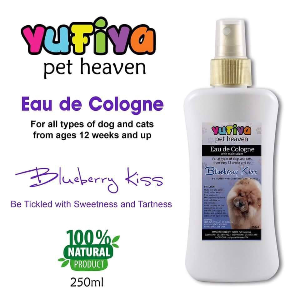 blueberry dog cologne