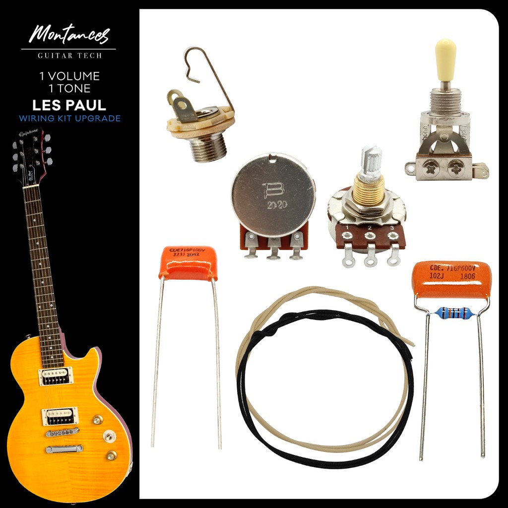 Les Paul Guitar Wiring Kit US Parts | Shopee Philippines