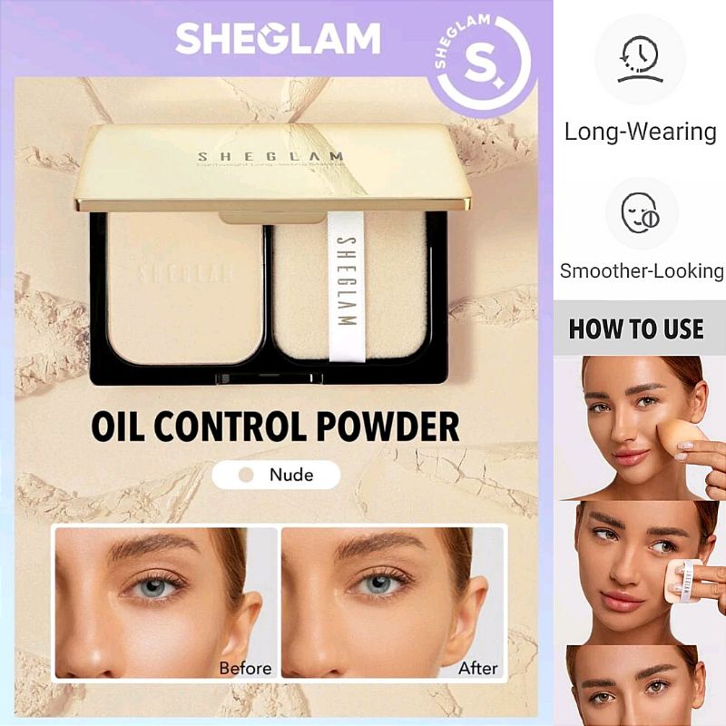 SHEGLAM Light Through Oil Control Powder Shopee Philippines