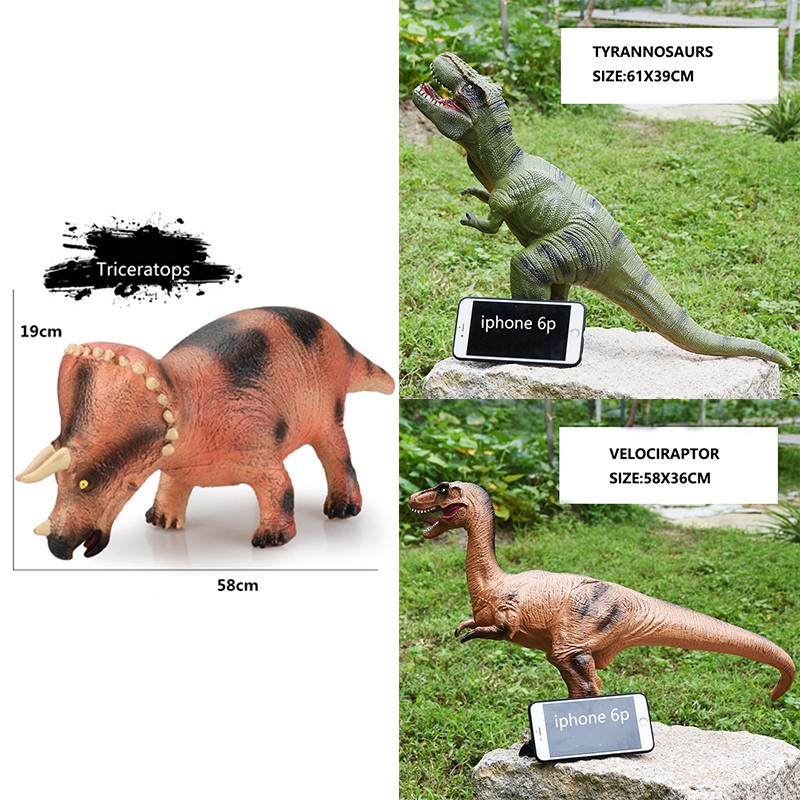 soft rubber dinosaurs