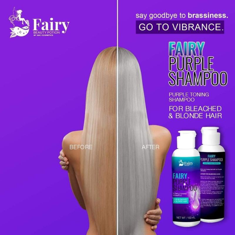 Purple Shampoo Best For Bleached Blonde Hair Shopee Philippines