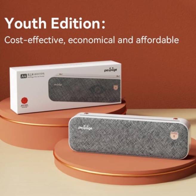 Peripage Portable A4 Printer Mini Inkless Thermal Paper Wireless