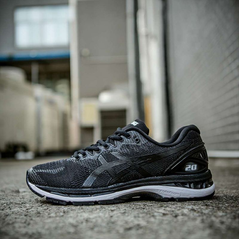 asics nimbus 20 black