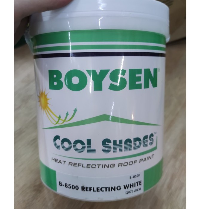 BOYSEN Cool Shades , Reflecting Heat / Init Roof Paint B8500 Reflecting