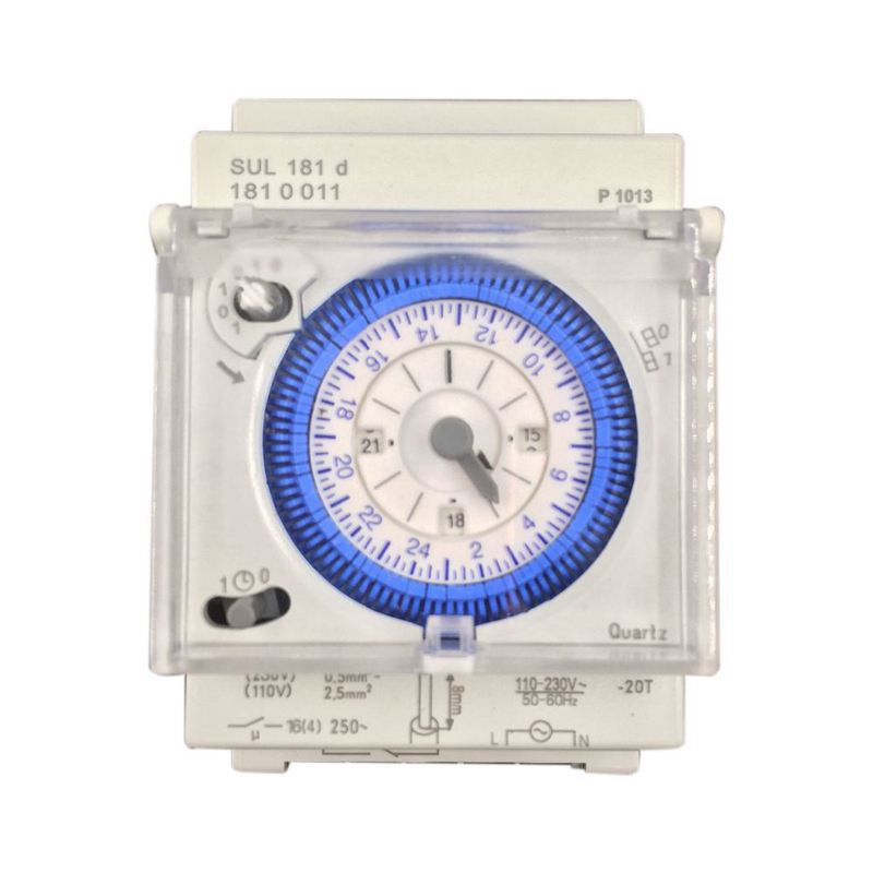 Analog Mechanical Timer 110V220V 24 hours Daily Programmable 15min