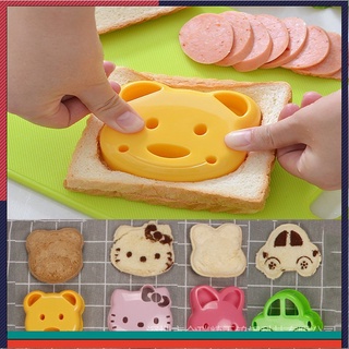Bear Cat Rabbit Car Design Sandwich Mold Bread Biscuit Cake Cutter Toast Sandwich Maker Pastry Tools #1