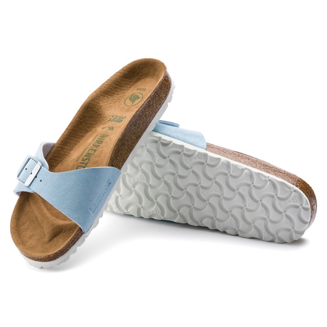 brushed sky birkenstock