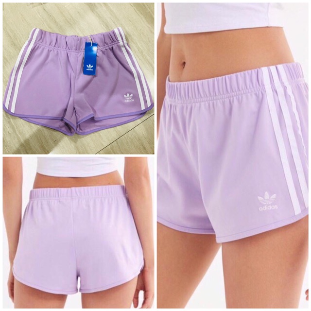 pink adidas shorts womens