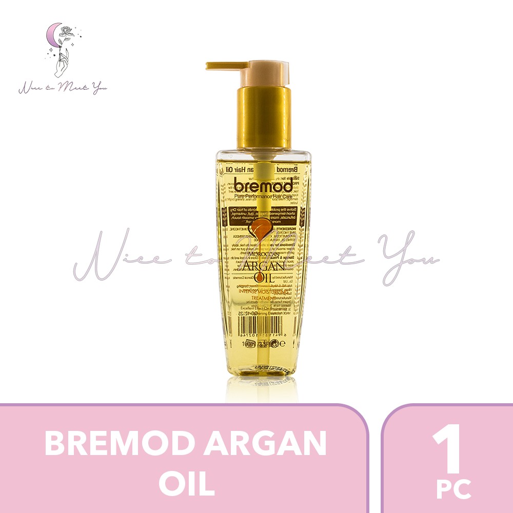 Bremod Moroccan Argan Oil Hair Serum 100ml Shopee Philippines