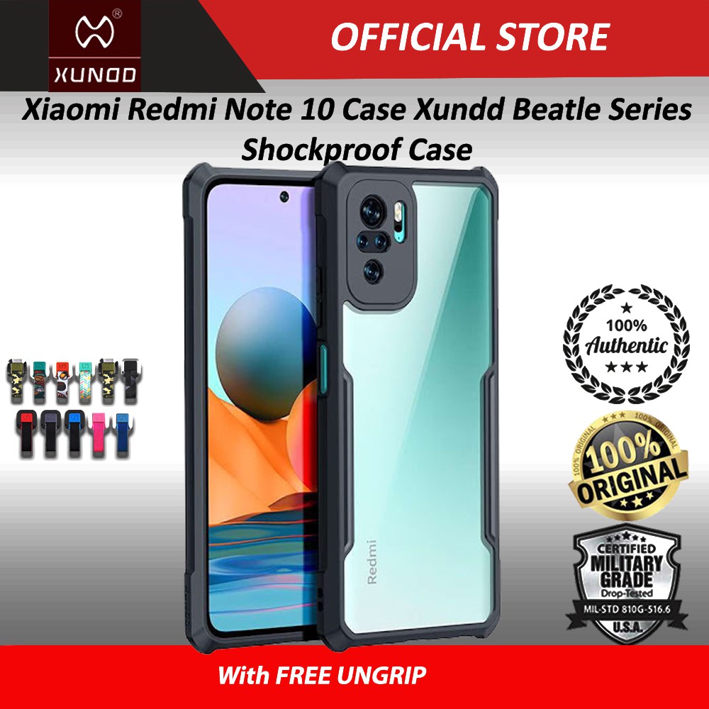 Xiaomi Redmi Note 10 4g 10 5g 10s 10 Pro 4g 10 Pro 5g Case Xundd Beatle Series Shockproof 7101