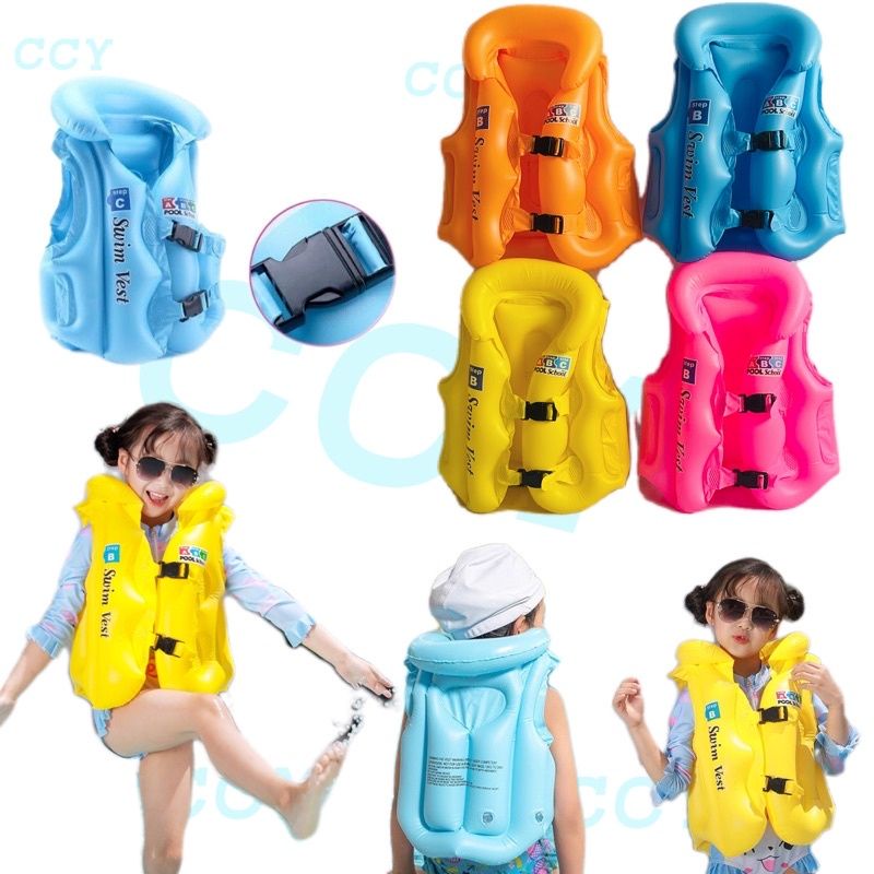 cindy shop swimsuit life jacket inflatable swimwear for childrens high