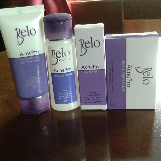 Belo Essentials Acne Pro Treatment toner/ Pimple Gel/Fighting Bar Shopee Philippines