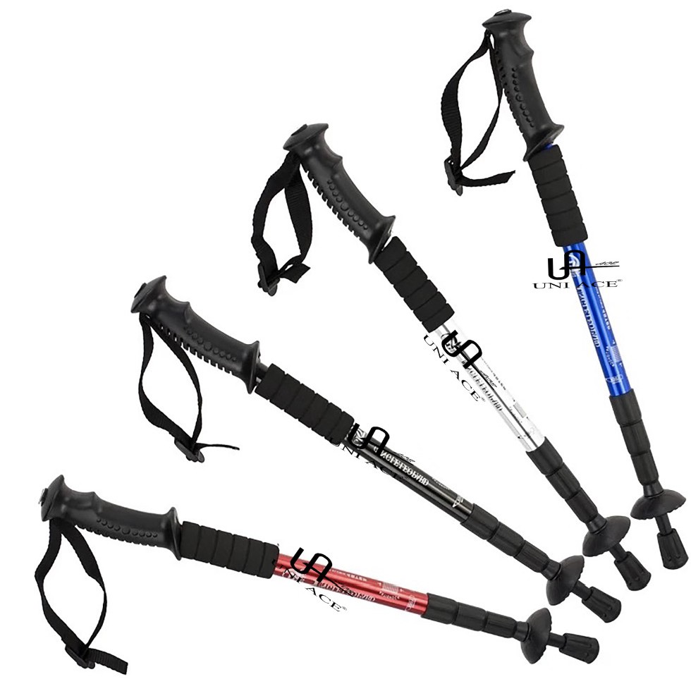 UNI ACE Outdoor trekking pole cane telescopic stick straight handle