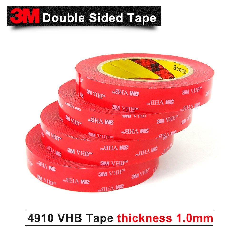 3m 4910 Vhb Tape 3m Double Sided Tape High Temp Transparent Acrylic Foam Tape Car Vehicle Tape Shopee Philippines