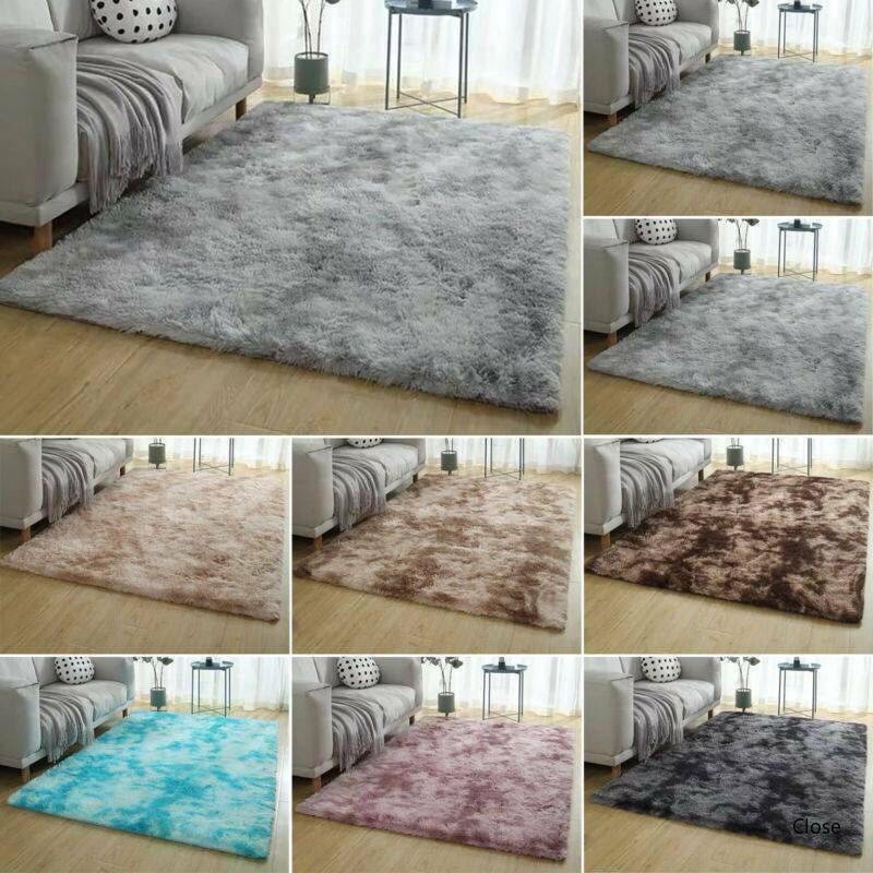 Fluffy Faux Fur Gy Rug Non, Large Fluffy Rugs For Bedroom