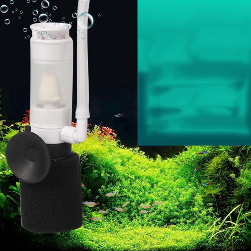 Small Goldfish Tank Pneumatic Water Suction Filter Three In One Built In Mini Quiet Aeration Pump Shopee Philippines