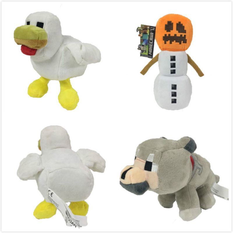 minecraft chicken plush toy