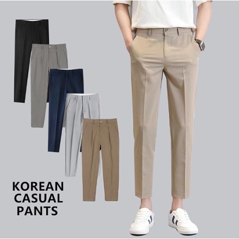 Suit Pants For Men Korean Style Fashion Men's Suit Pants #22901 ...