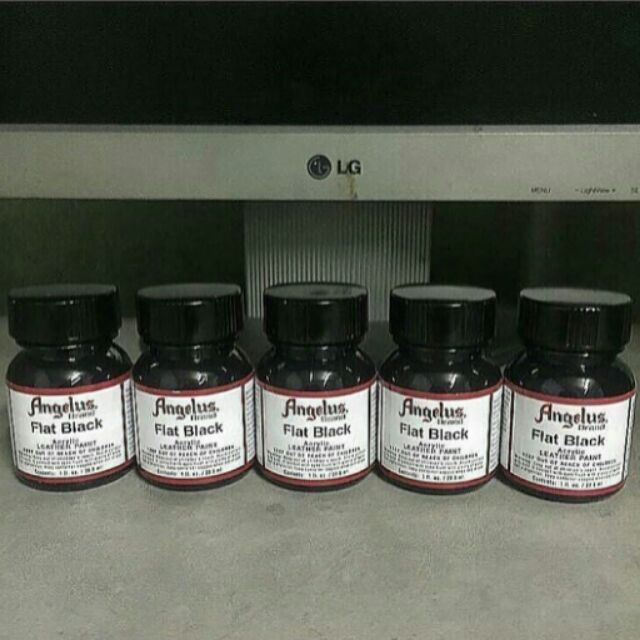 matte black shoe paint