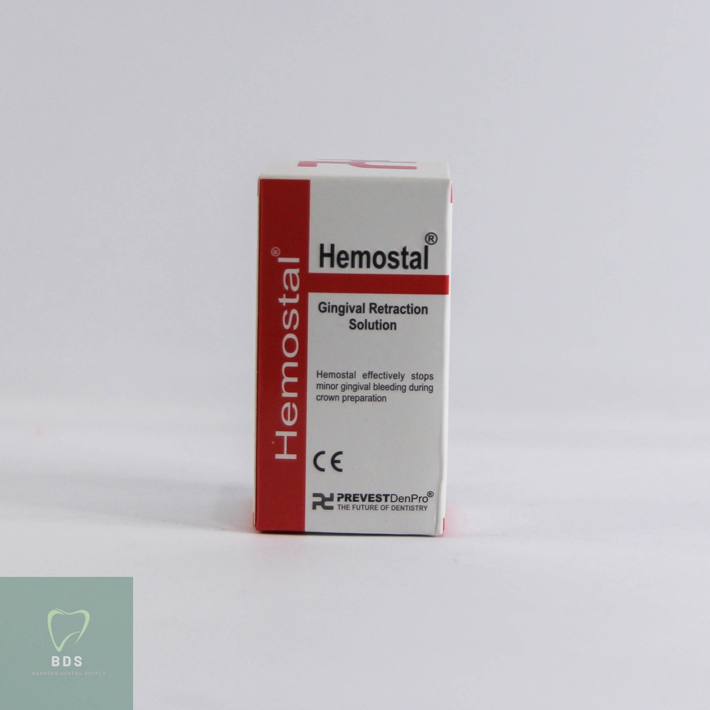 Dental Hemostal Gingival Retraction Solution 15ml (25 Aluminum