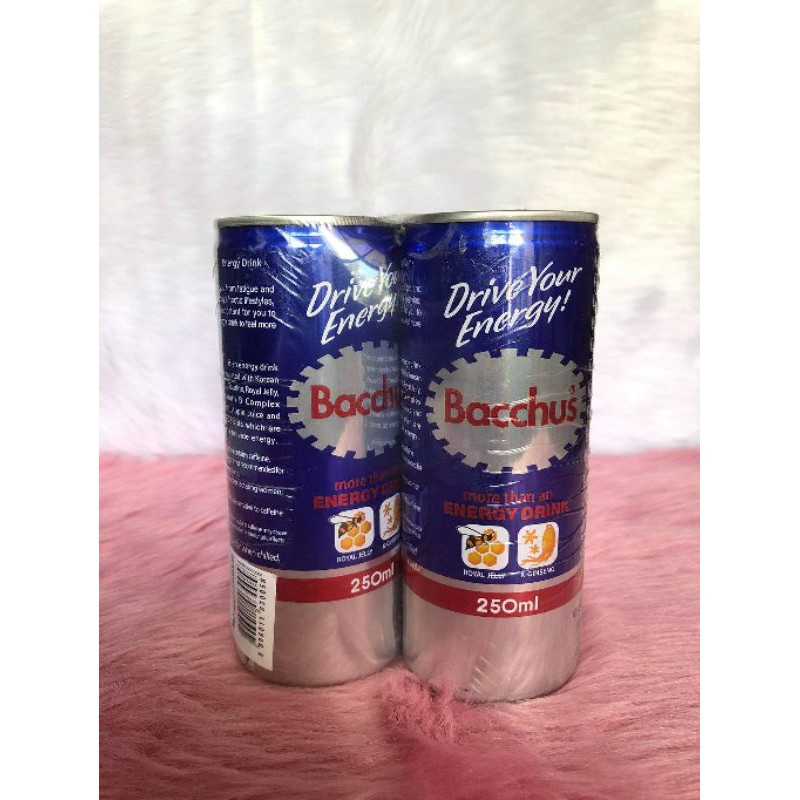 BACCHUS ENERGY DRINK 3+1 | Shopee Philippines