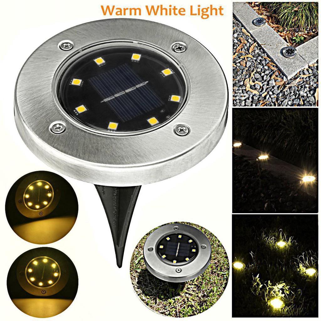 COD Solar Energy 8 LED Ground Light Outdoor Lighting Shopee Philippines