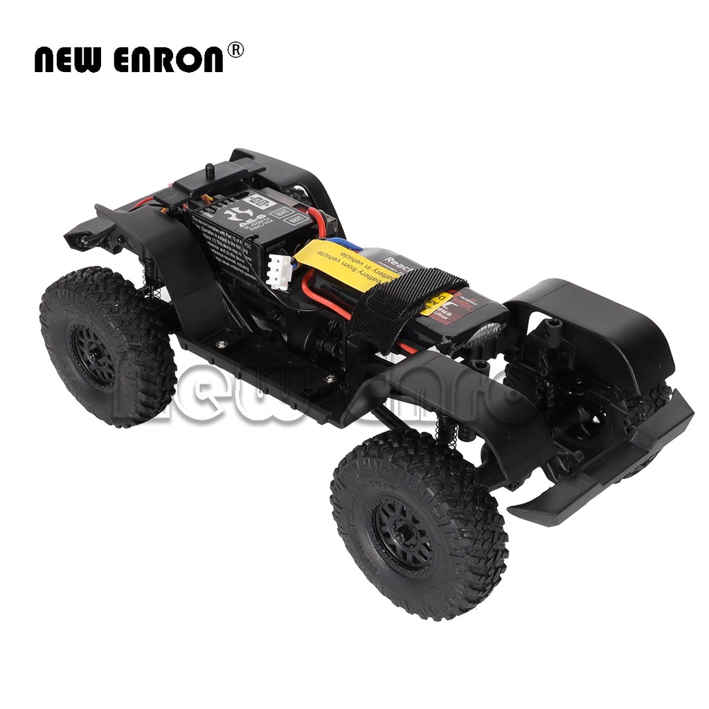 For RCAxial SCX24 2019 Jeep Wrangler JLU CRC Plastic Body Shell Mud Flaps Fender