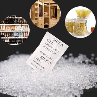 100 pcs 2 grams Silica Gel Desiccant Moisture Absorber for waredrobe cabinet shoes bags