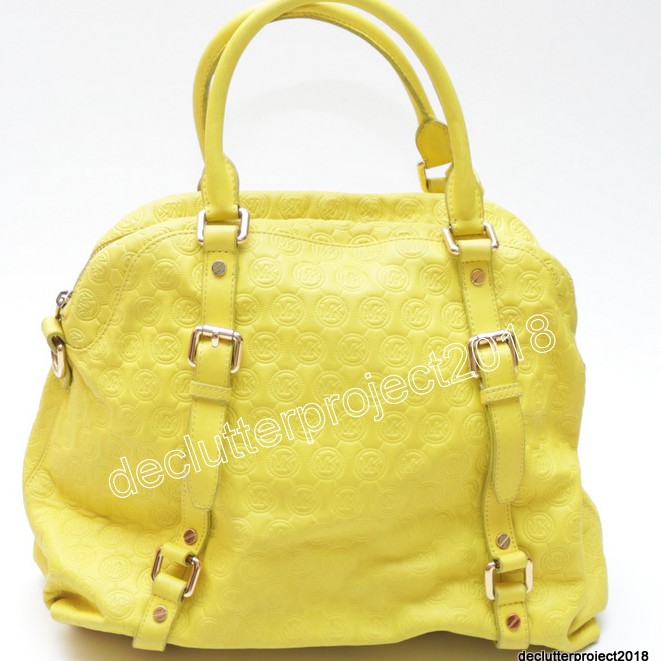 michael kors bedford bag yellow