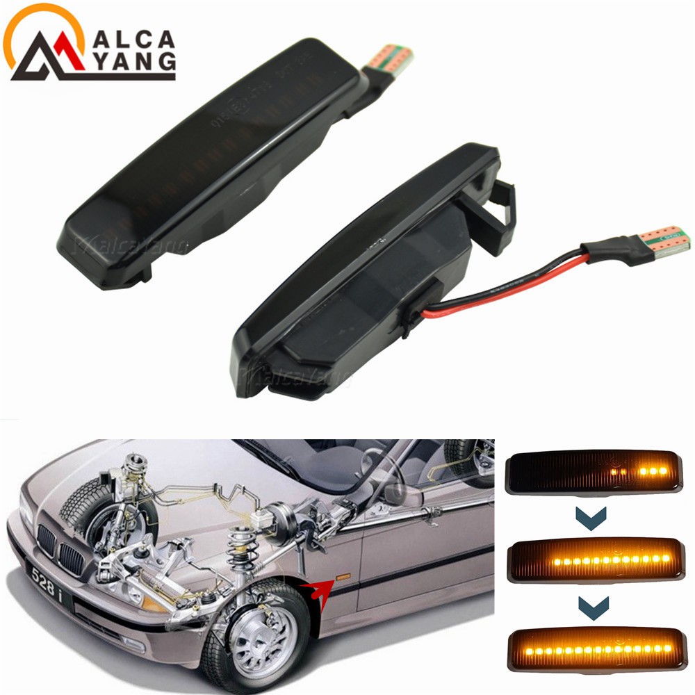 Car Side Body LED Dynamic Turn Signal Light Sequential ...