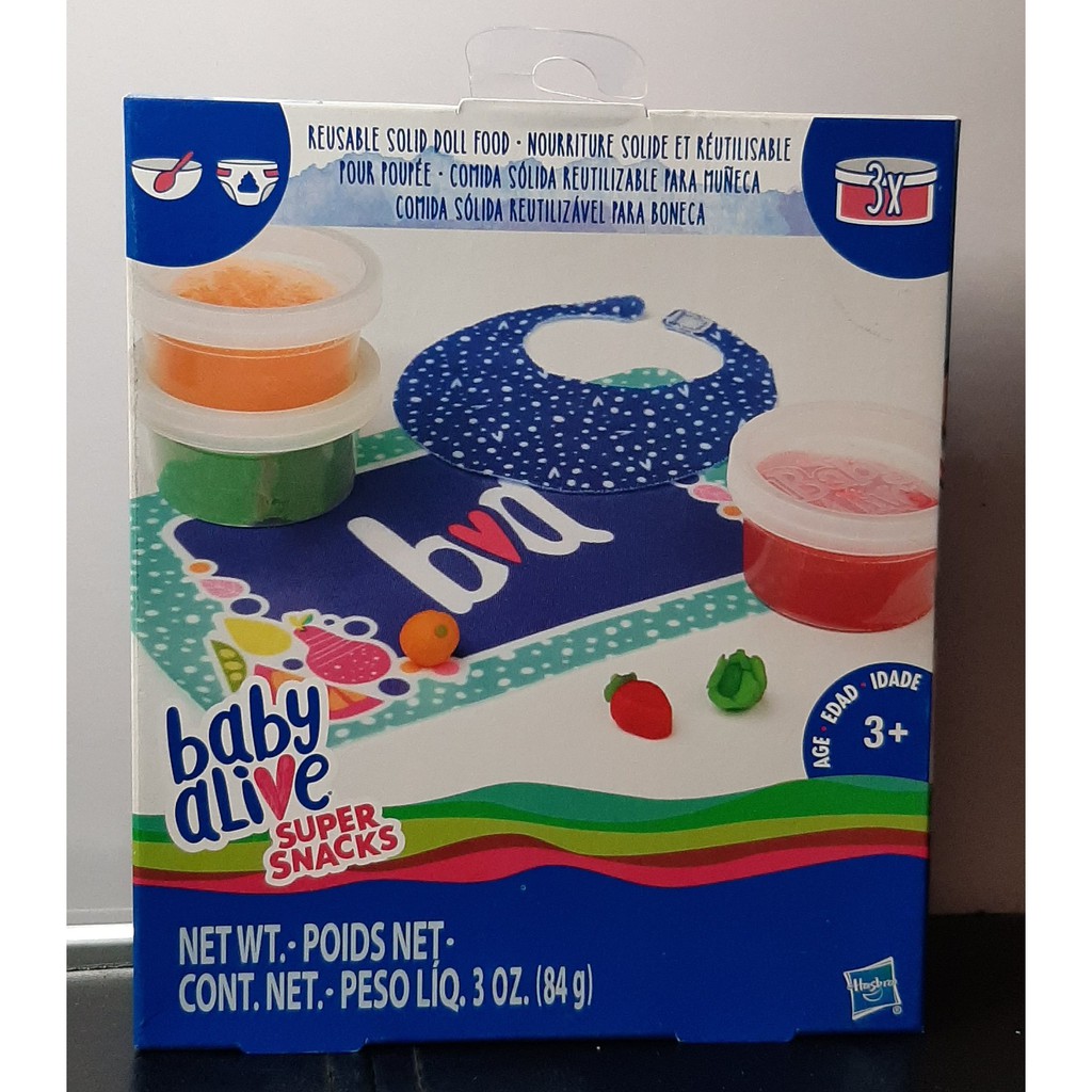 baby alive reusable food