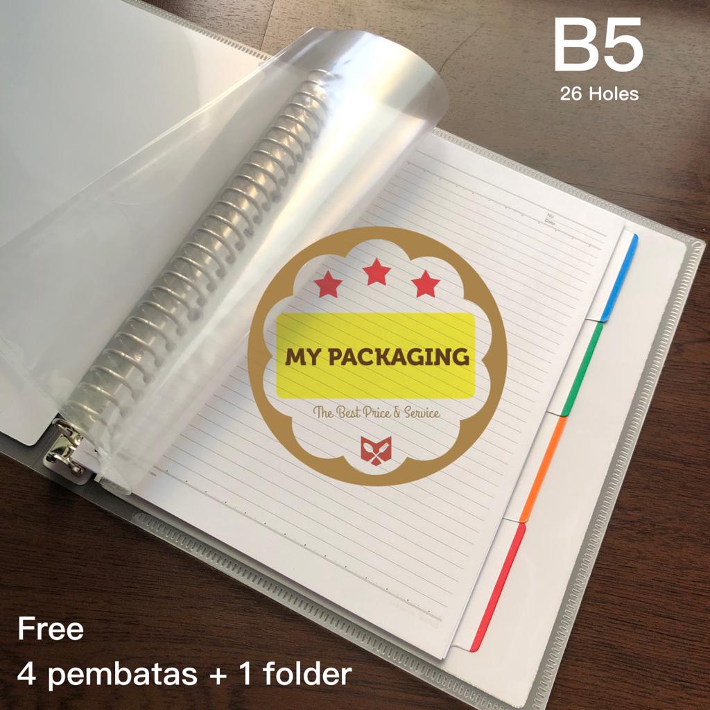 Binder Note B5 Loose leaf Folder Shopee Philippines