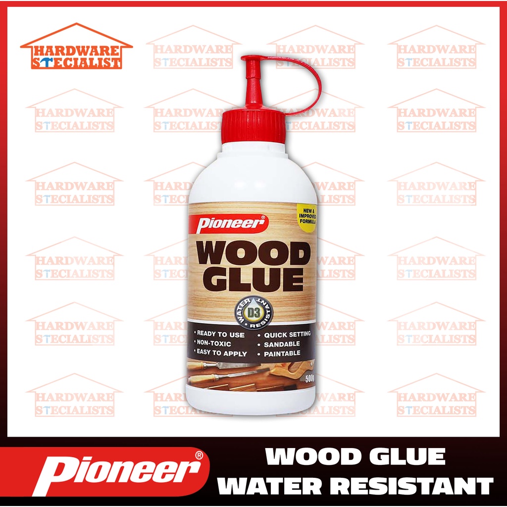 Pioneer Wood Glue New & Improved Formula Water Resistant 500 grams