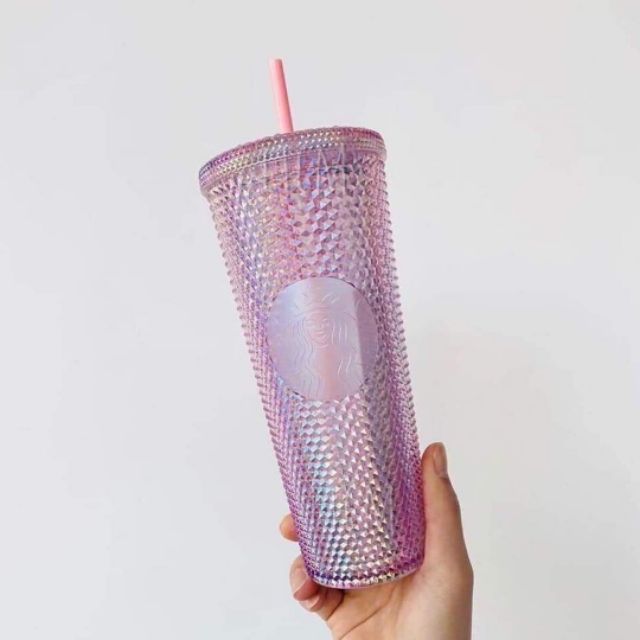 iridescent starbucks cup