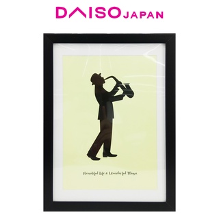 Daiso Black Modern Photo Frame #1