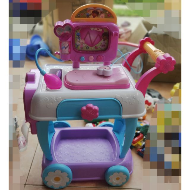 doc mcstuffins push cart