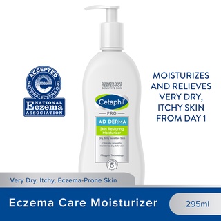（Hot）Cetaphil Pro Ad Derma Skin Restoring Moisturizer 295ml [For Eczema - Prone Skin / Lotion for At #1